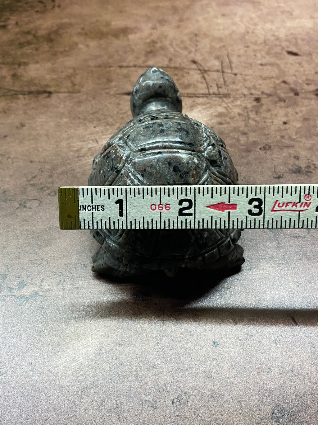 Glow Rock Turtle Carving