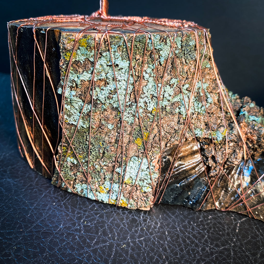 Amethyst Peridot Wire Tree