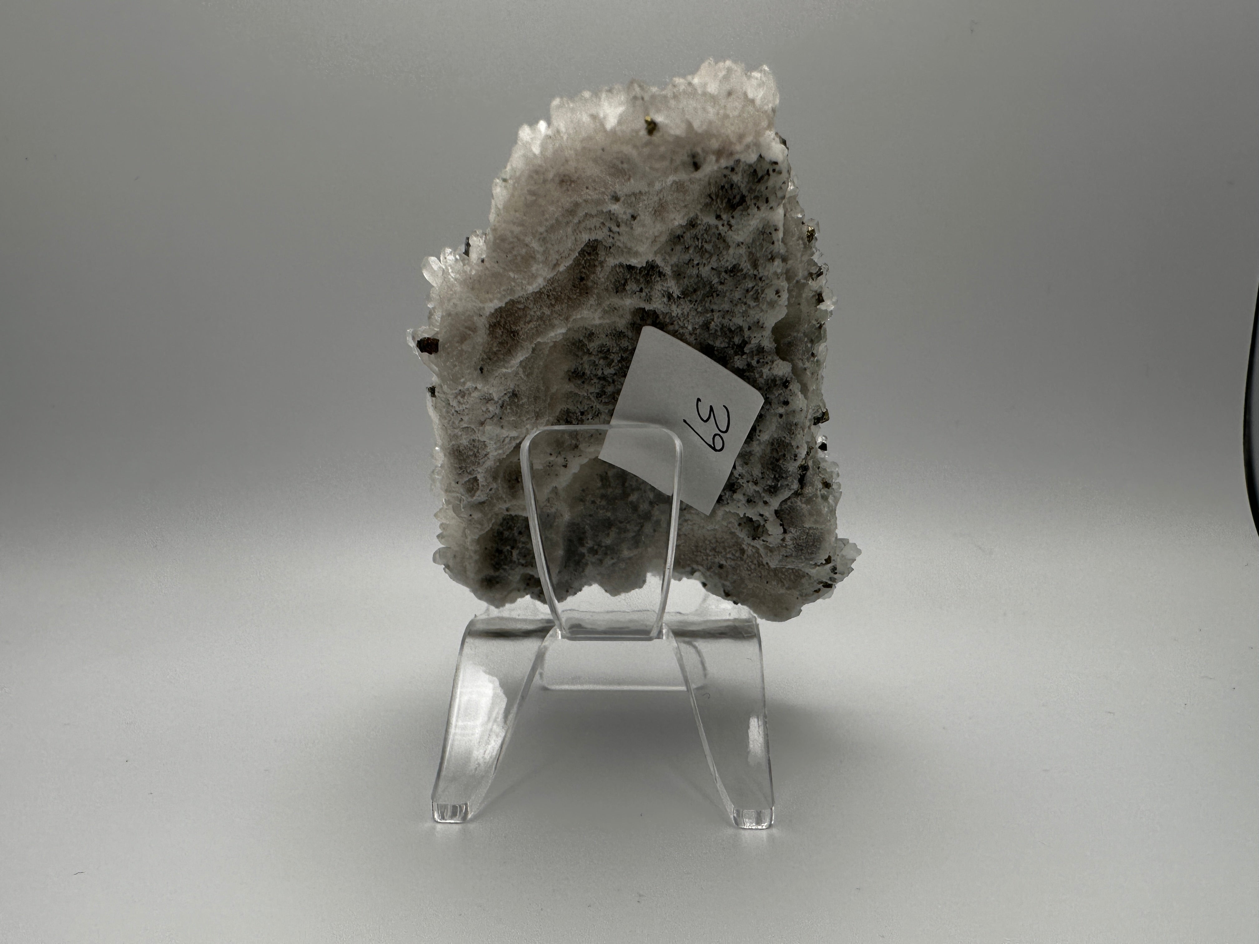 Pyrite in Quartz Specimen