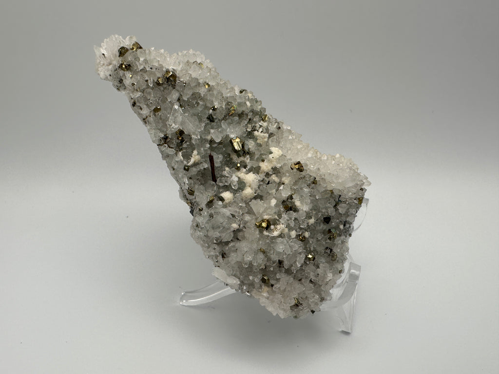 Pyrite in Quartz Specimen