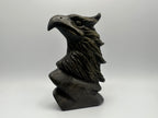 Gold Sheen Obsidian American Eagle Carving
