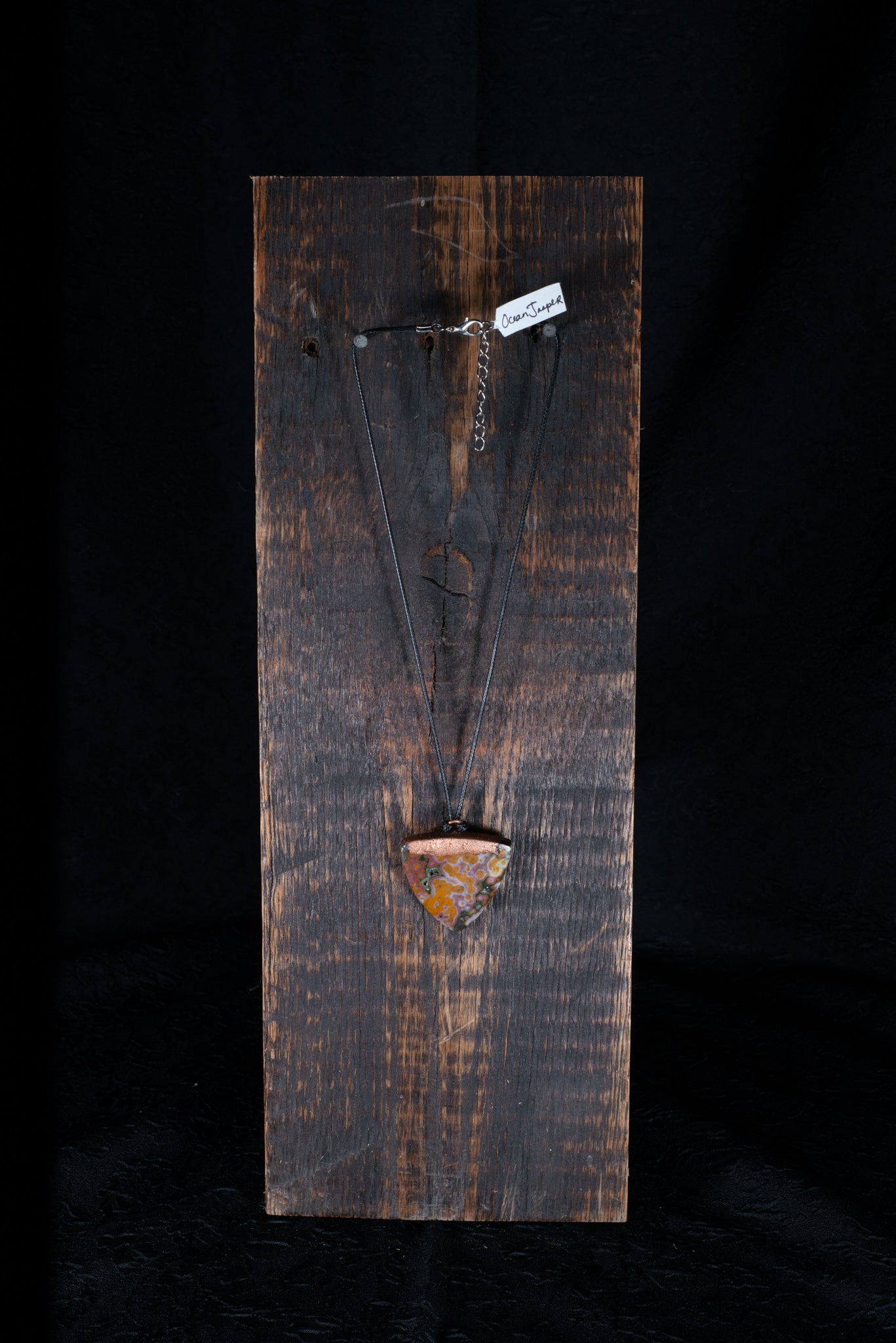 Ocean Japer with Copper Accent Pendent