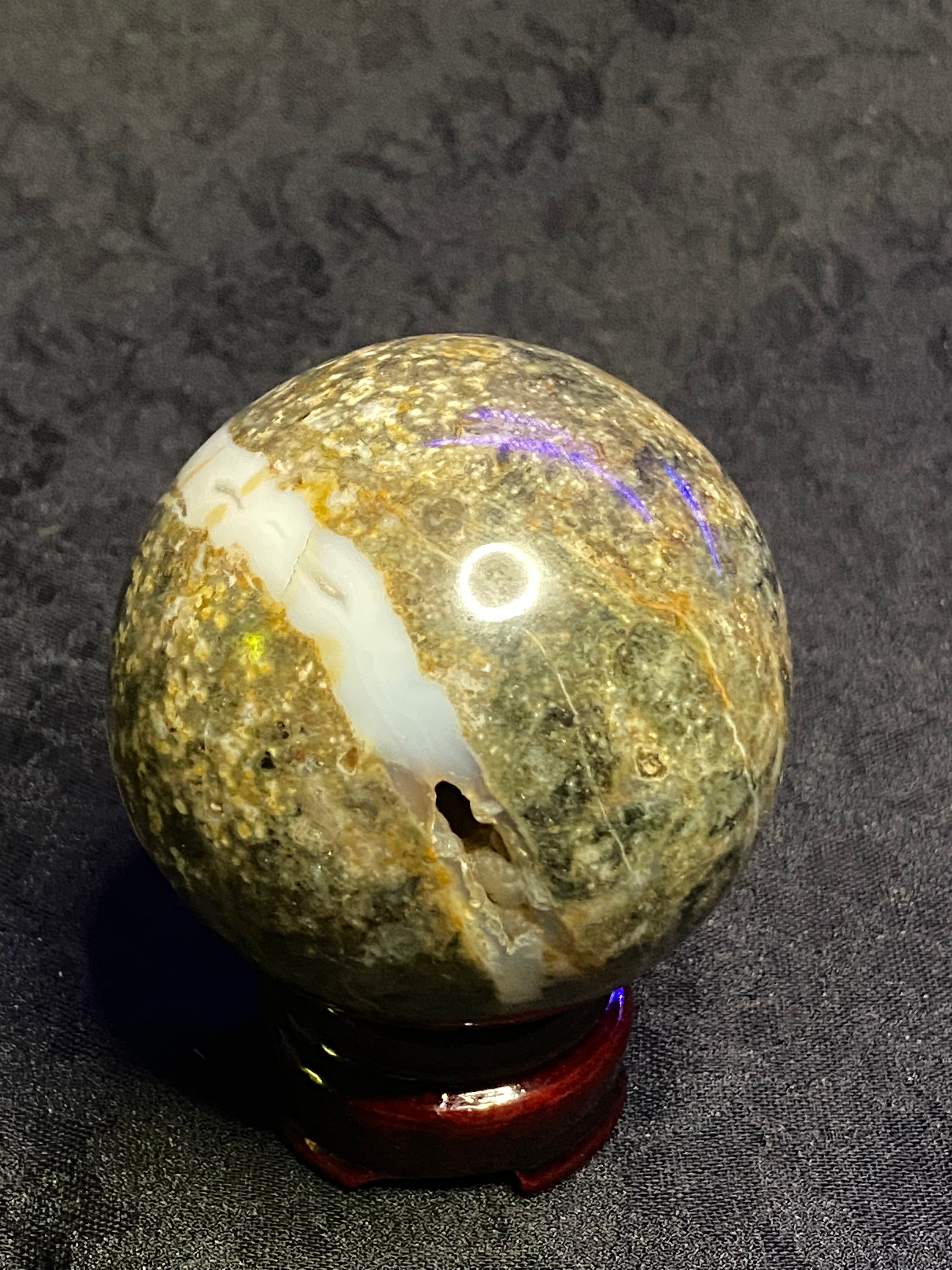 Ocean Jasper Sphere