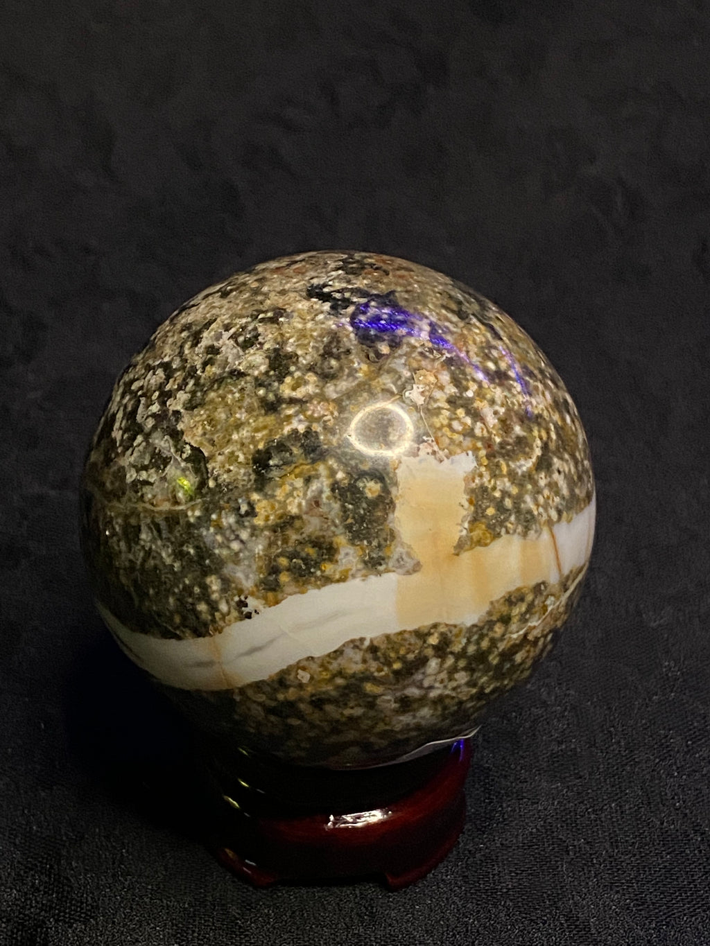 Ocean Jasper Sphere